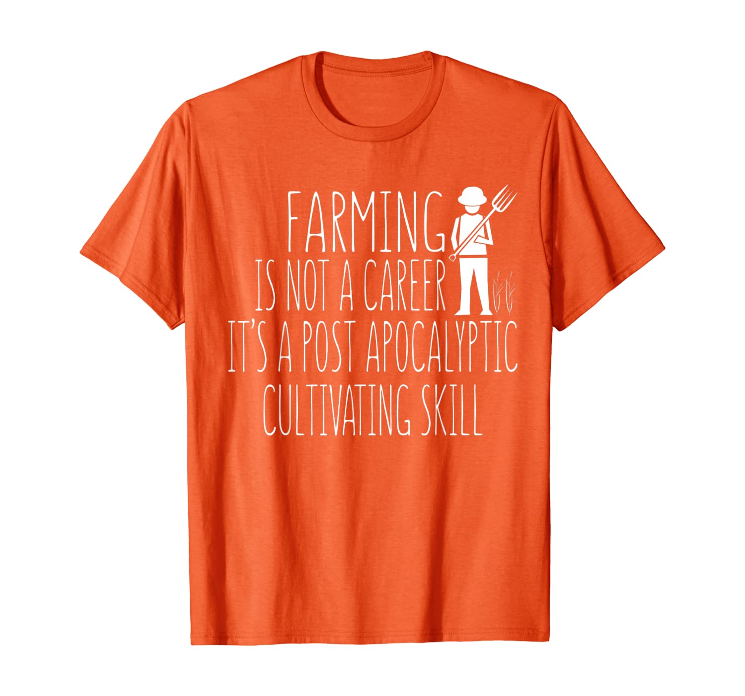 

Farmer Funny Gift - Farming Is Not A Career T-Shirt, White;black