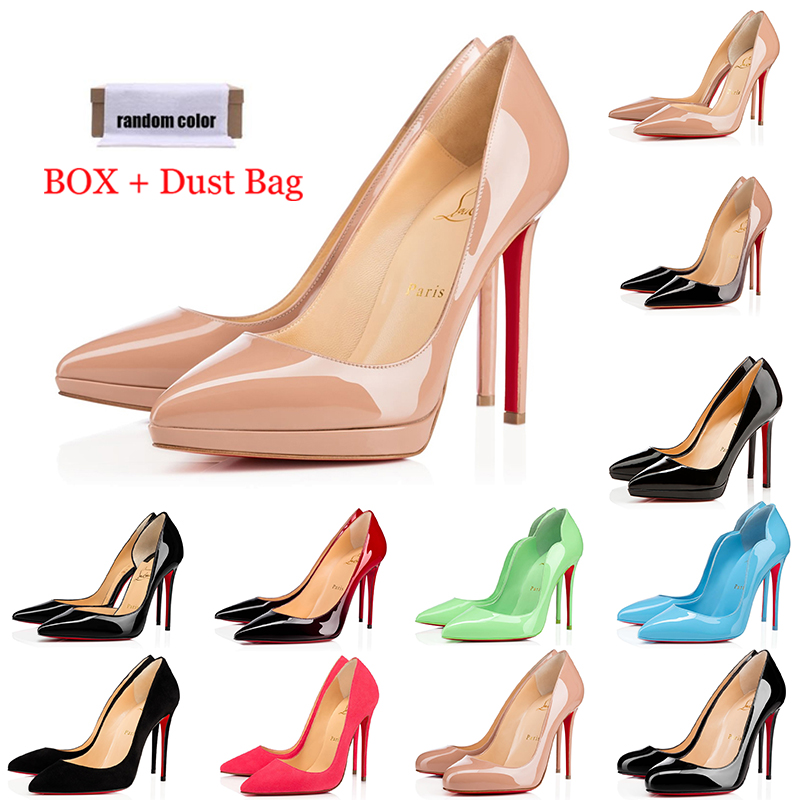 

CL Red Bottom Heels Luxury Designer Women Dress Shoe So Kate Styles High Heel Round Pointed Toes Pumps Wedding Sneakers 35-42 8CM 10CM 12CM, Item #18