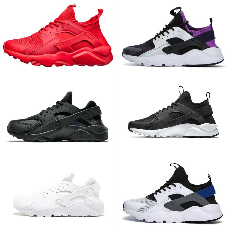 

Sale 2021 New Airs Huarache 1.0 4.0 Men Running Shoes Cheap Stripe Red Balck White Rose Gold Huaraches Women Trainer Breathable Designer Sneakers, L001