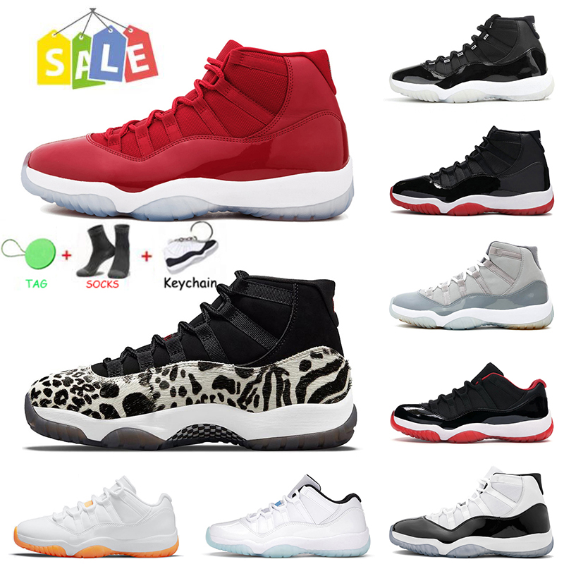 

air jordan 11 jumpman jordan11s animal instinct basketball shoes 2022 Men Women High Bred Low Citrus Cool Grey Space Jam Concord 45 25th Anniversary Trainers Sneaker, A10 citrus 36-47