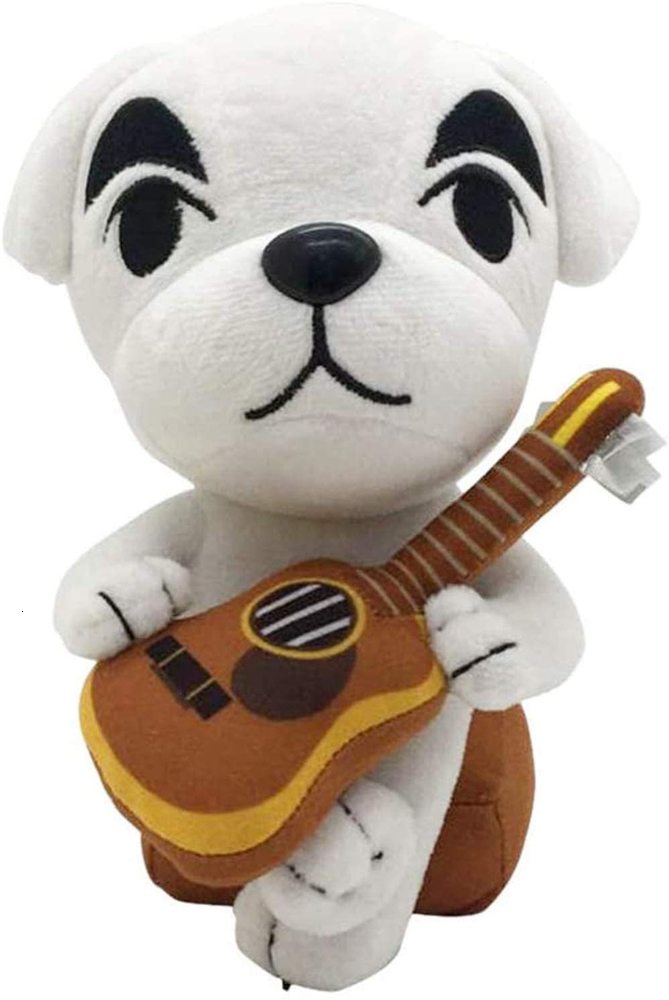 

dog plush toy doll with guitar in hand children's Day gift, Blue