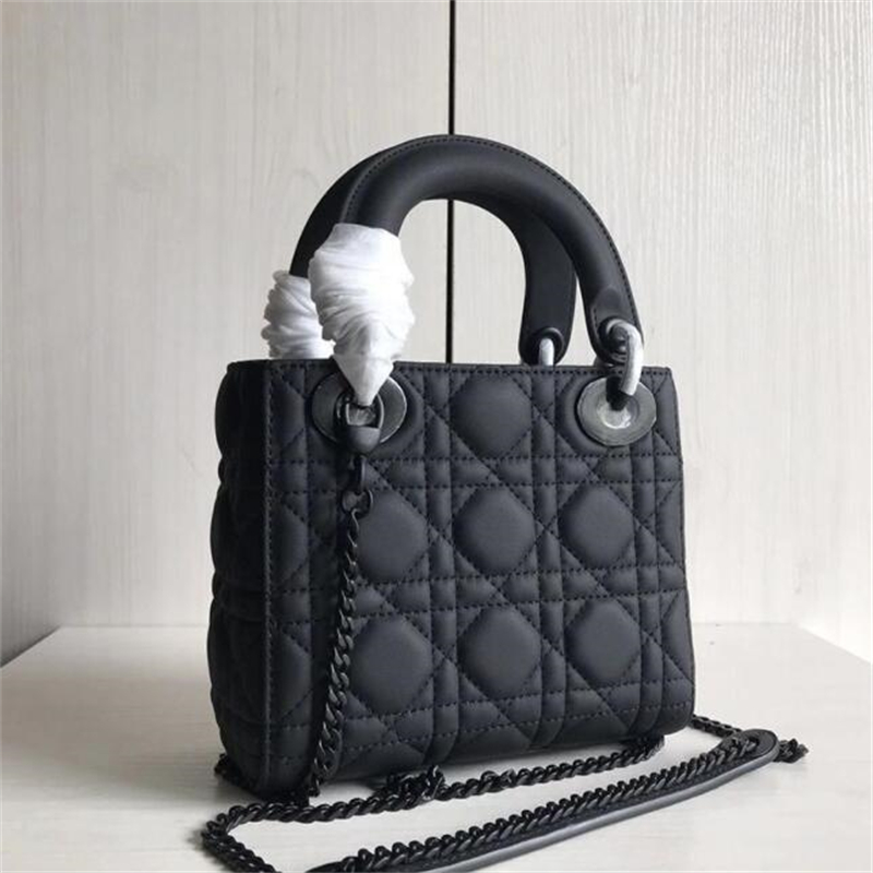 

High quality lady elegant handbag messenger bag shoulder fashion versatile classic luxury designer brand with box silk scarf