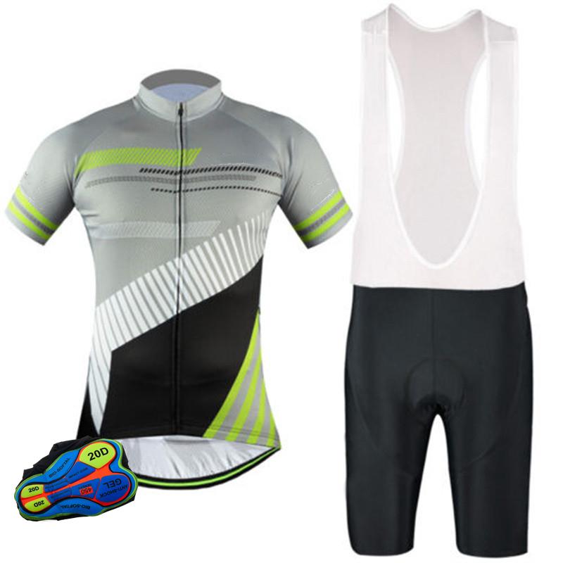 

Racing Sets Men's Tight Fitting Cycling Jersey And Bib Shorts Set Soft Non Slip Clothing Ventilation Short Sleeve Athletic Wear, Black;blue