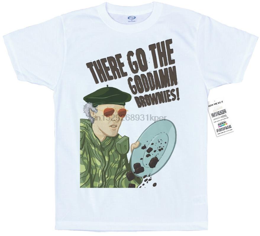 

Men's T-Shirts Goddamn Brownies T Shirt Design Mark Rumsfield #Burbs, White;black