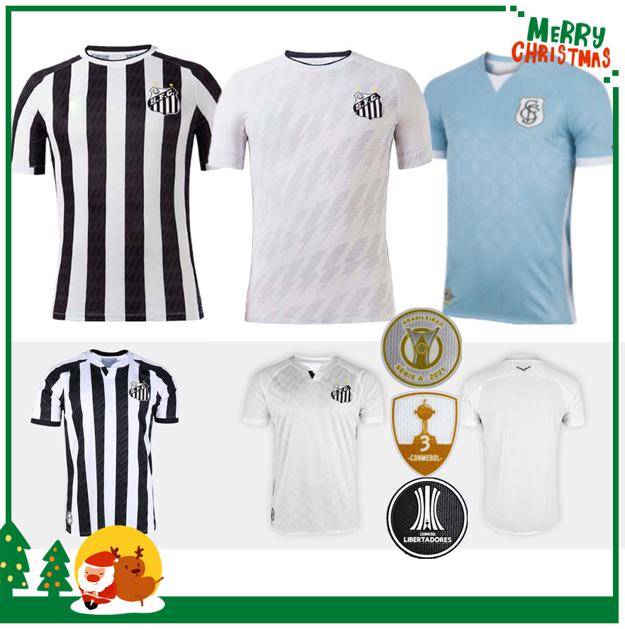 

2021 / 21 22 SANTOS FC soccer jerseys Felipe Jonatan Kaio Jorge Pinto Ramos PATO SOTELDO football jersey Libertadores finals shirts camisa S.F.C., 20/21 santos home