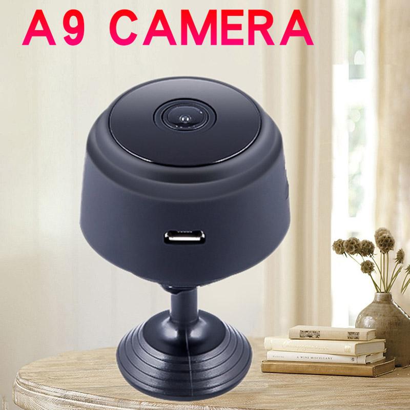 

Mini Cameras 1080 High-definition Circular Miniature Camera Can Be Connected To Android For WiFi Function Monitor