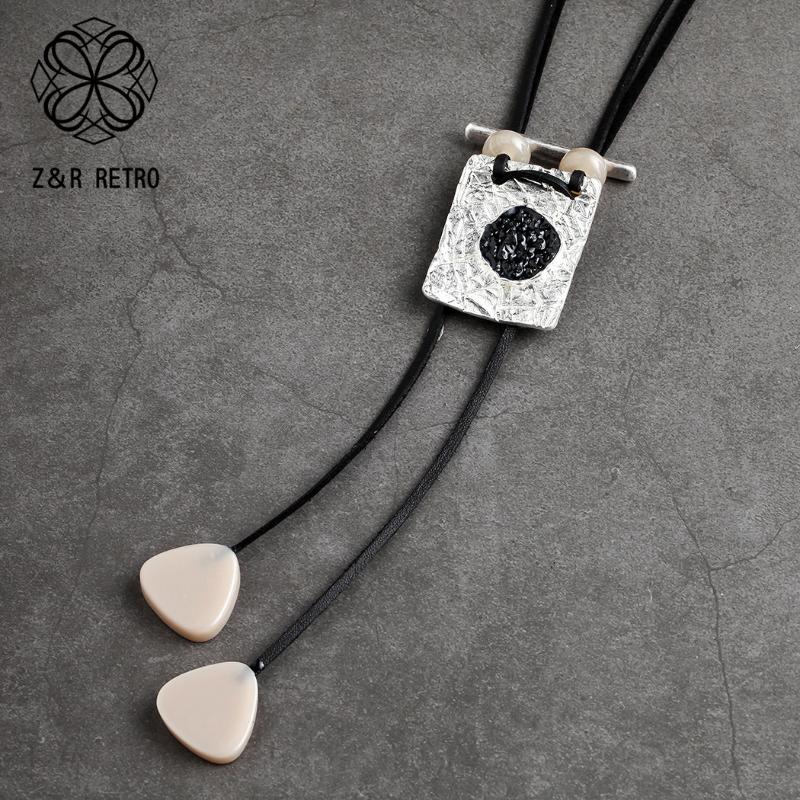 

Women Necklaces&Pendants Wooden Female Zinc Alloy Handmade Sweater Accessories Fashion Christmas Jewelry Statement Necklace 2021 Pendant Nec