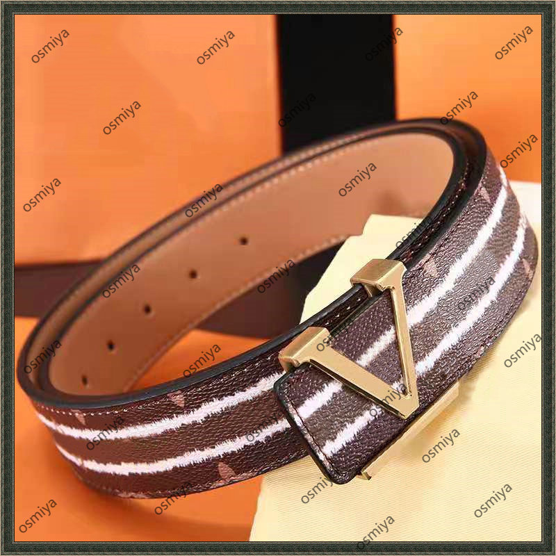 

Mens Genuine Leather Belt Womens Ceintures Belts Luxurys Designers Belt V Letters Printed Buckle Waistband Cintura Gürtel Belts Width 3.8 CM, As pics