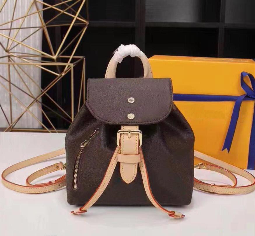 

HH N41578 Sperone Empreinte Backpack Mens Womens Backpacks Damier Azur Flower Letter Genuine Leather Pattern Embossed Montsouris Purses Bags, Black