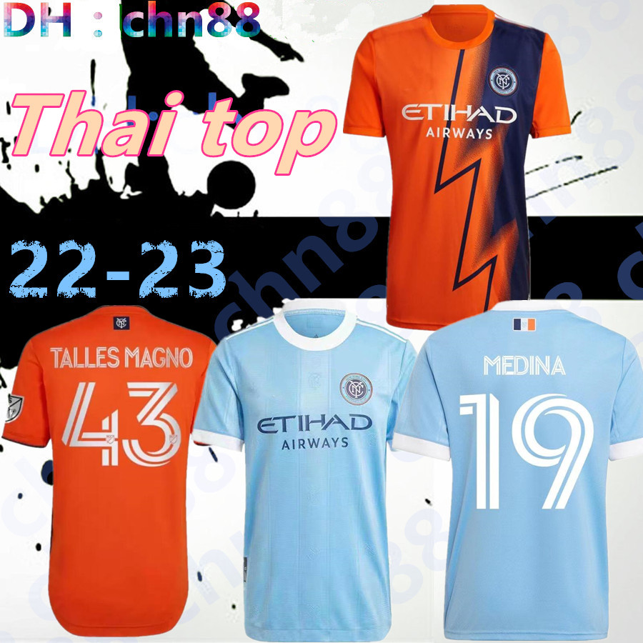 

Adult kids 2022 2023 New York City Soccer Jerseys nycfc Moralez S. Rodriguez Gray Talles Magno HEBER KEATON 22 23 Football Shirts Player Version MEDINA ACEVEDO, Fans home