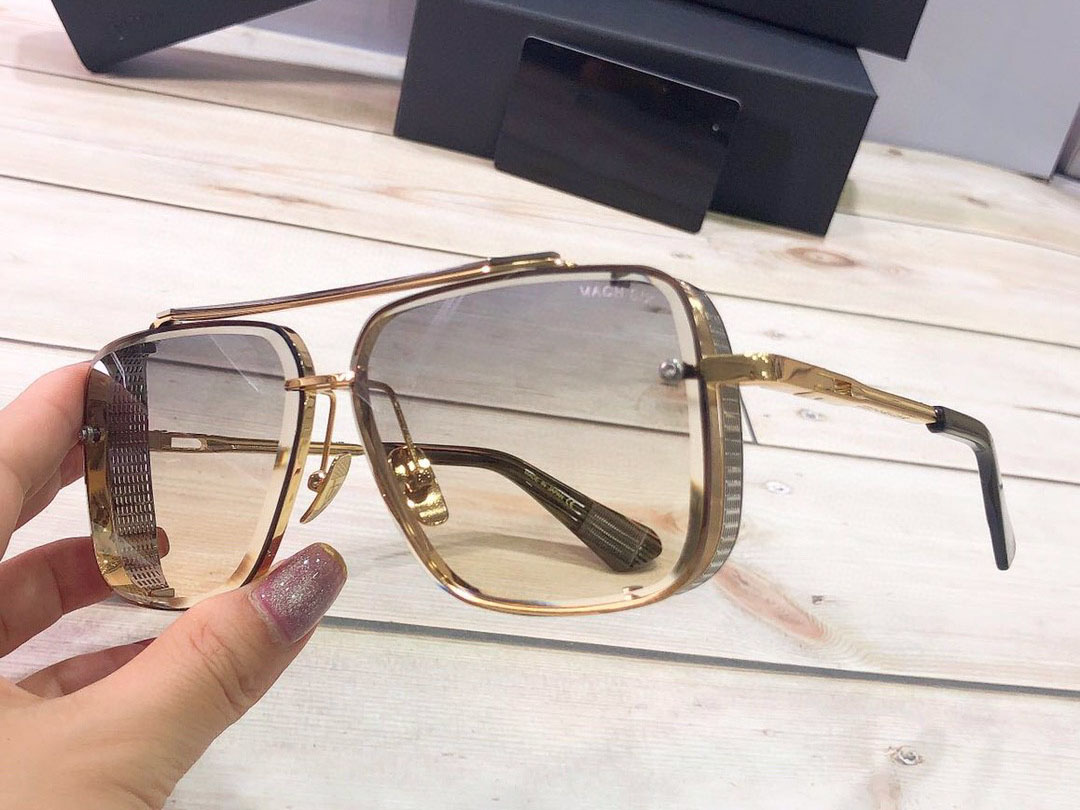 

A DITA MACH SIX LIMITED EDITION Sunglasses for mens womens Top Original high quality Designer famous fashionable Classic retro luxury brand eyeglass Fashion design