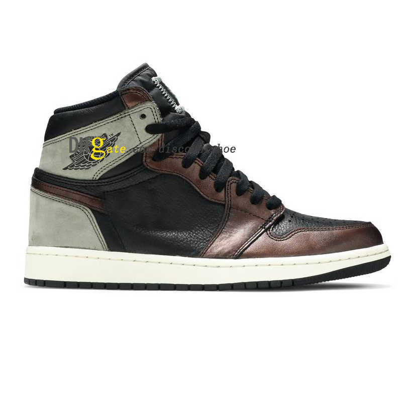 

1 High OG Patina Basketball shoes 1s Sneakers 555088 033, Patina (without shoe box)