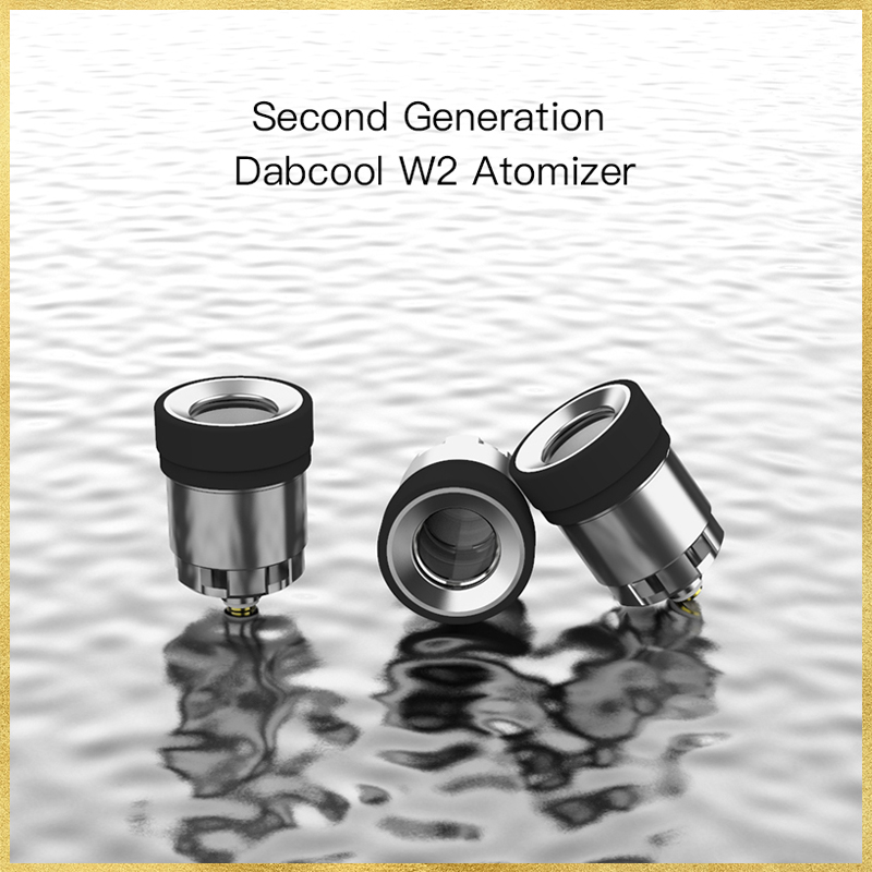

DABCOOL W2 Enail Atomizer Smoking accessories Second Generaton Atomizers Water Bongs CARTRIDGE With Cover Carp