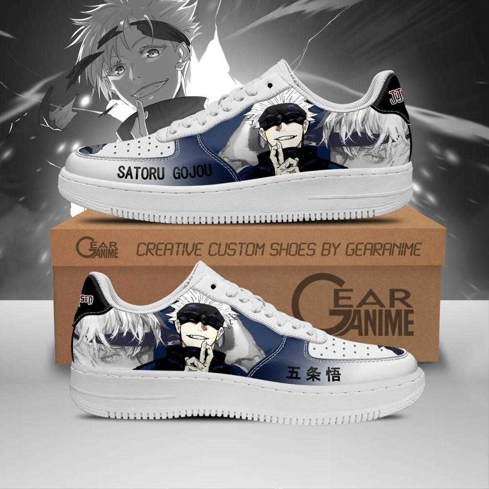 

DIY Anime Shoes Satoru Gojou Jujutsu Kaisen Air Sneakers Custom Casual Running Sport Walking Lightweight Tennis Shoes, Others