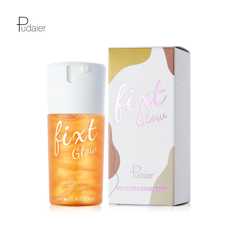 

Pudaier 70ml Primer Makeup Setting Spray Moisturizing Long Lasting Foundation Fixer make Up Shimmer SprayMatte Finishing 1084, As picture show