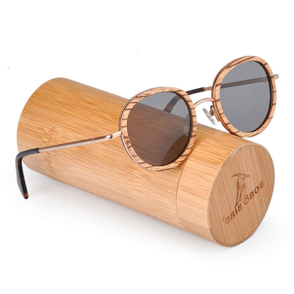 

Highend accessories Unisex Luxury bamboo wood custom digner sunglass authentic, Black