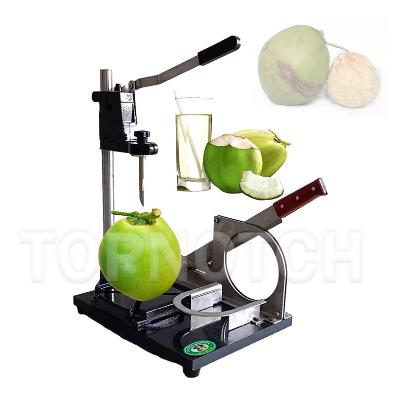 

Commercial Young Coconut Opener Peeled Machine Coconuts Drinking Press Hole Drilling Equipment