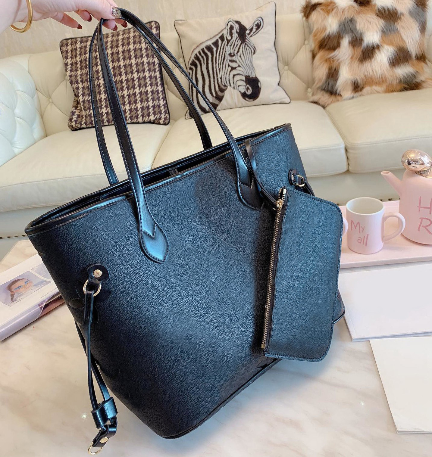 

2021 Luxury Brand Soft Leather Bags Womens Handbag Top Quality For Women Messenger Casual Shoulder Tote Bag -L2691