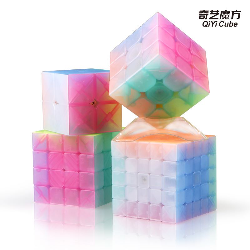 

Qiyi Cubes Jelly Speed Cube 3x3x3 Qidi S 2x2 Magic Cube QiYuan S 4x4x4 Puzzle Cube 5x5x5 Cubo Magico Warrior W 3x3 Pyramid Skewb