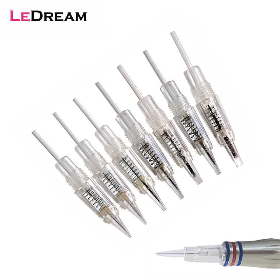 

100pcs/Lot Disposable 8mm Screw Tattoo Needles Cartridges For Charmant Liberty Permanent Microblading Microneedling Makeup 210608