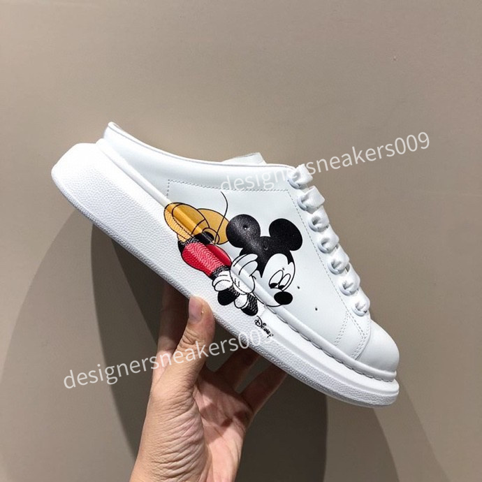 

2021 designer boots white Black shoes classic suede velvet leather women flats platform oversized sneaker men mens espadrille flat sole sneakers, 03