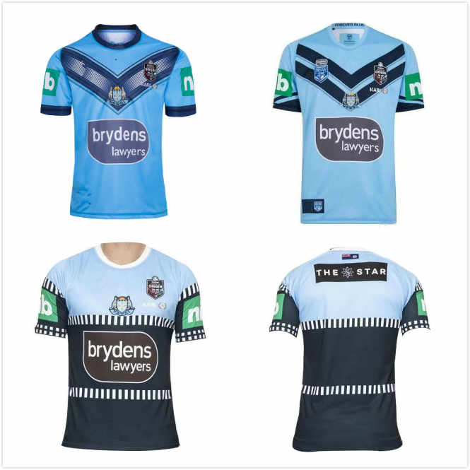 

quality Welsh holden nswrl NRL 18 19 20 National Rugby League Jerseysize Nsw origins jersey, Black;gray