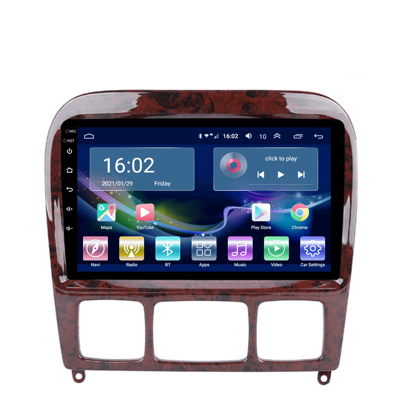 

Navigation GPS Multimedia Car Radio Android Video Player For BENZ S 1999-2007