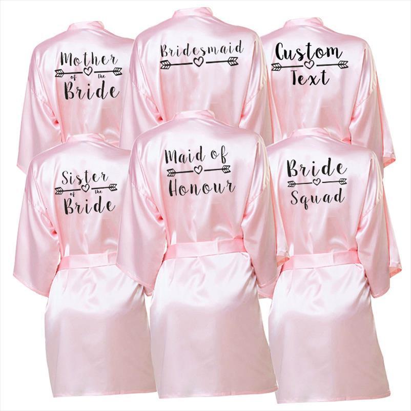 

bachelor party personalized favors bride womens sleepwears team robe custom name bridesmaid tribe bridal shower cover ups robes, Black;red
