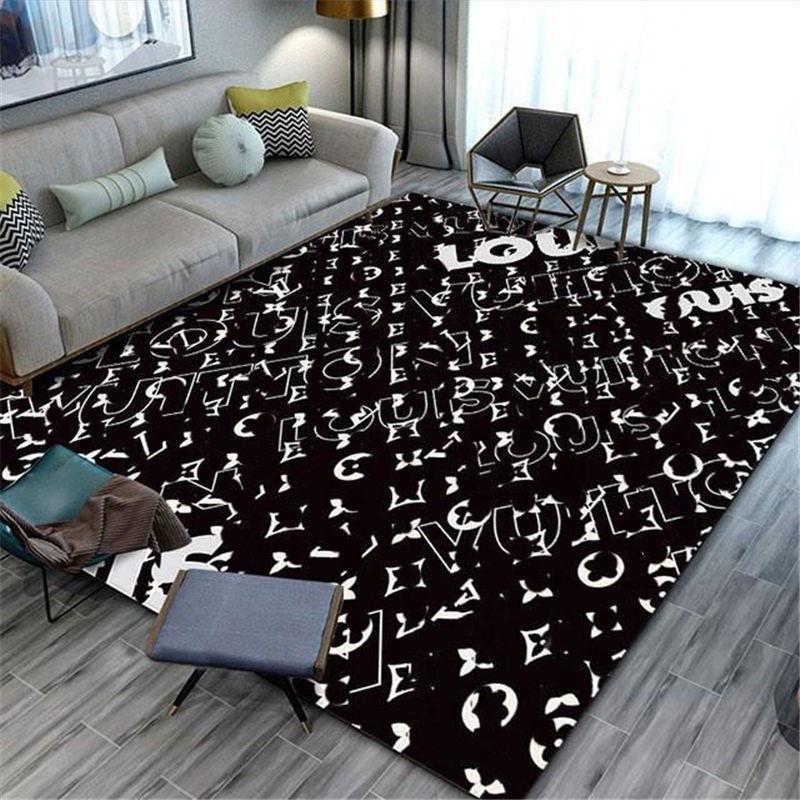 

European Various Styles Luxurious Art Area Rug Carpets Living Room Non-slip Kitchen Carpet Bedroom Floor Mat Outdoor Parlor Mats Home Decor