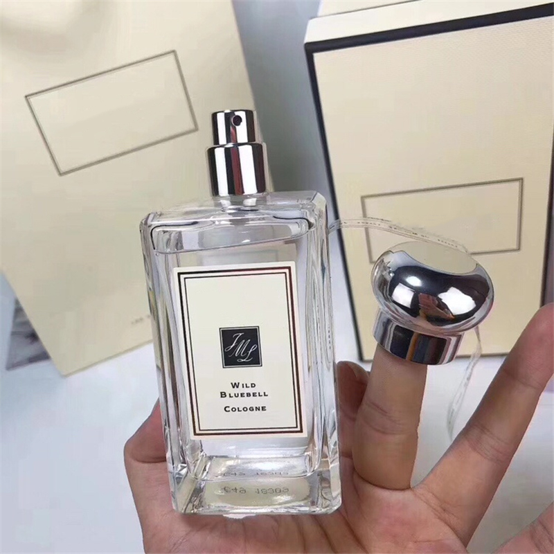 

Top selling quality perfume fragrances for men women jo malone london wild bluebell 100ml Good gift spray Fresh pleasant fragrance Fast delivery