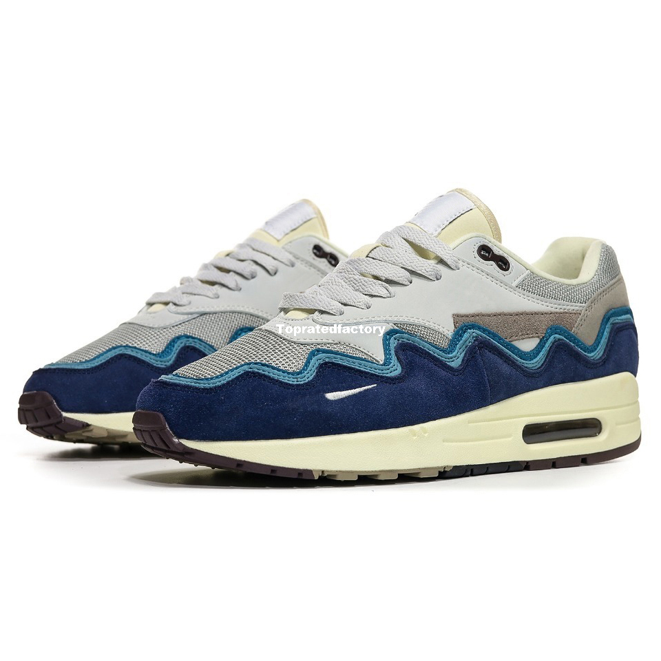 

Patta Sports Shoe for Men Running Shoes Mens Sneakers Women Sneaker Womens Trainers in Blue Grey DH1348