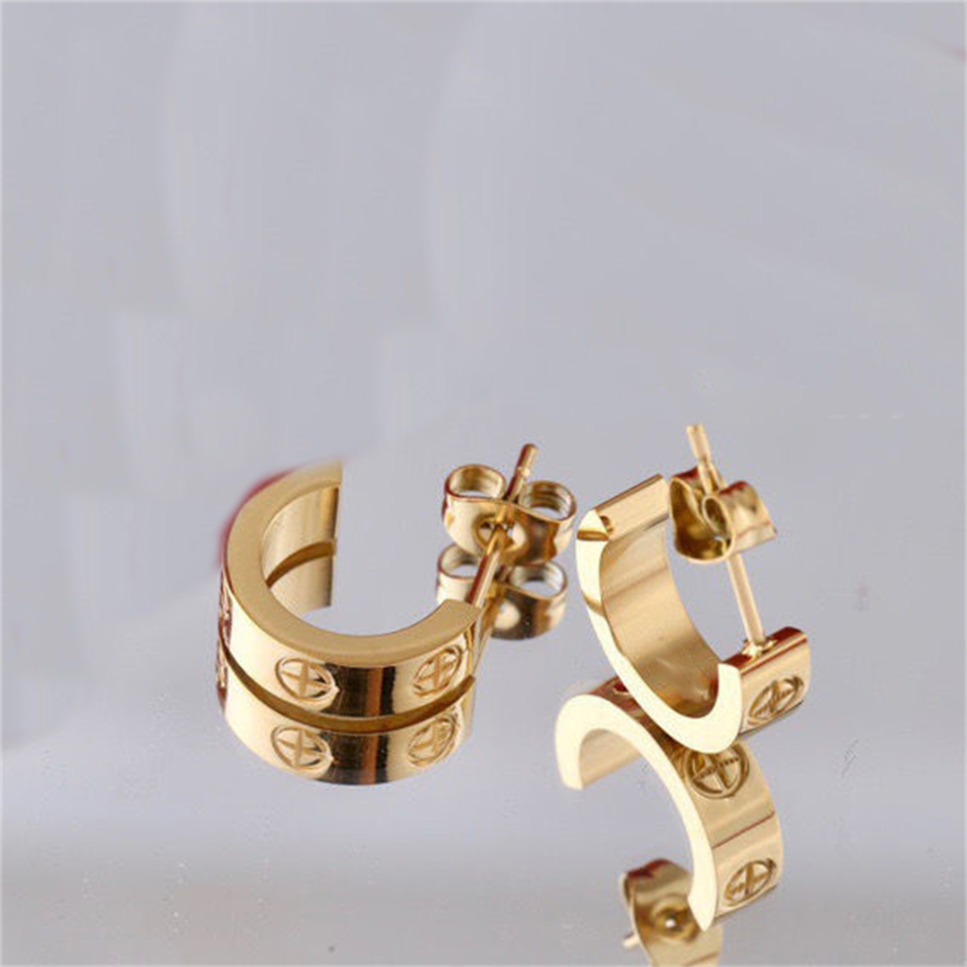 

[With box] Ladies Pendant Necklaces Screw Bracelet Stud Party Wedding Couple Gift Love Bracelet Fashion Luxury Designer Bracelet