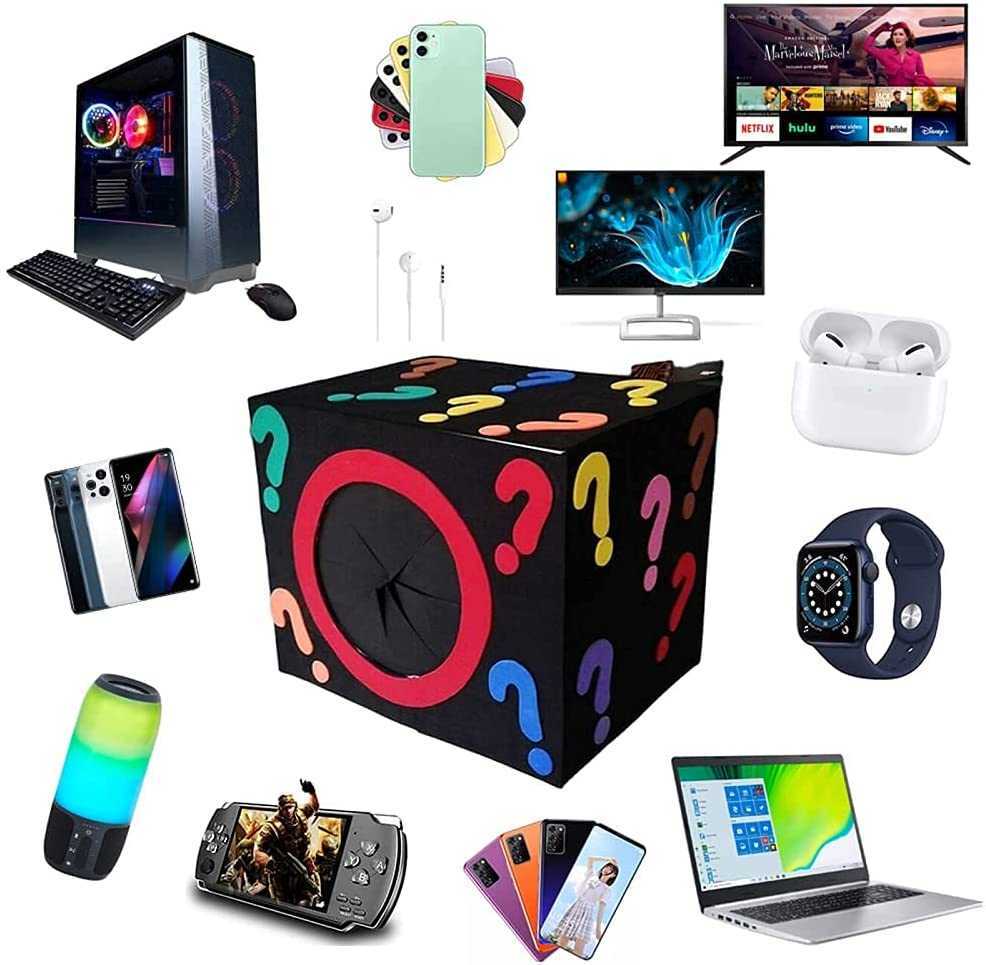 Lucky Box Mystery Electronic Boxes Mysteries Box, (Electronic Equipment) Random Product, Everything is Possible, You Can Give It to Friends-image-719984157