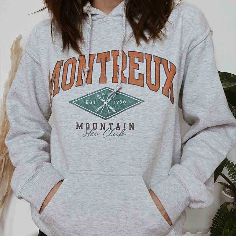 

2020ins hip hop street style loose print long sleeve sweater women's wear, Black