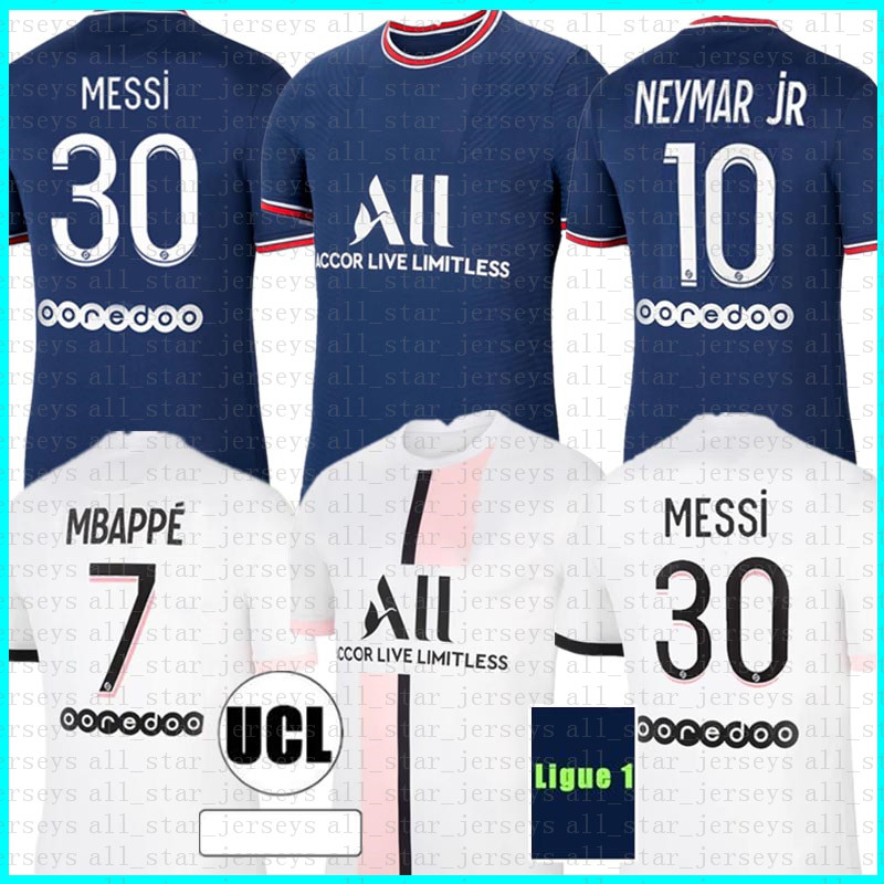 

thai MESSI soccer jersey MBAPPE NEYMARJRPSGParisSaintGermainMaillots SERGIO RAMOS football shirt MARQUINHHOS mens kids kit maillot de foot, Patch+women(bali)