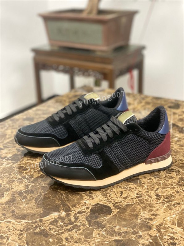 

Designer Women boots Nylon Casual Shoes Gabardine Valentinoes shoes Canvas Sneakers Brand Wheel Stylist Trainers mens Fashion Platform Solid Heighten Shoe, 04