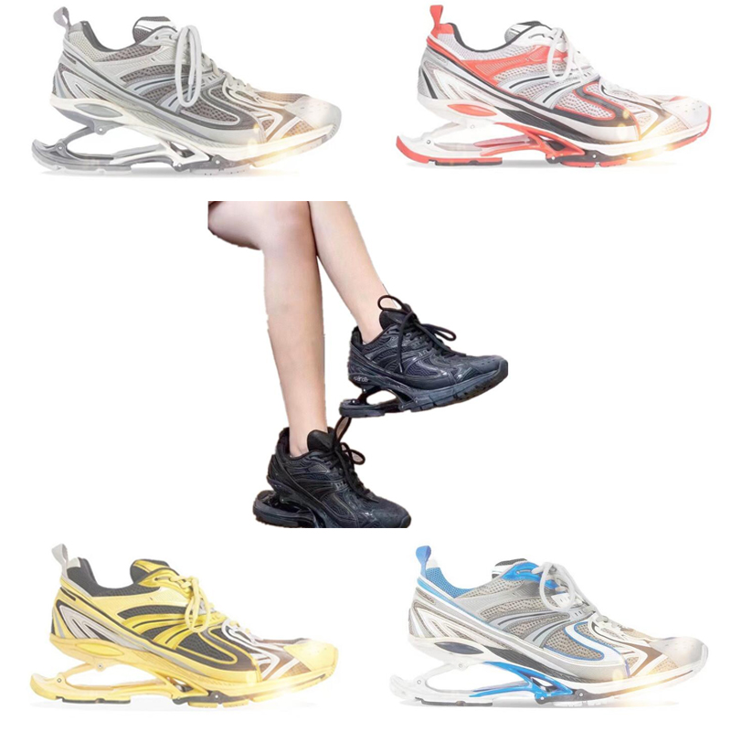 

2021 Arrival X-Pander High Quality Luxury Paris 6.0 shoes Mens Women Designers Retro Slingshot Balenciaga Balencaiga balenciagas Suspension, Black