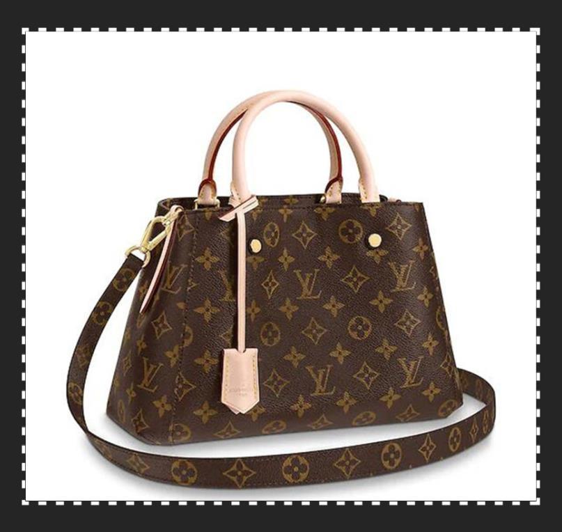 

1685 LV LOUIS Handbags VITTON Wallet Women Leather MONTAIGNE BB Shoulder Bags Top Quality Messenger Bag Designer Handbag Female Tote, Red;black