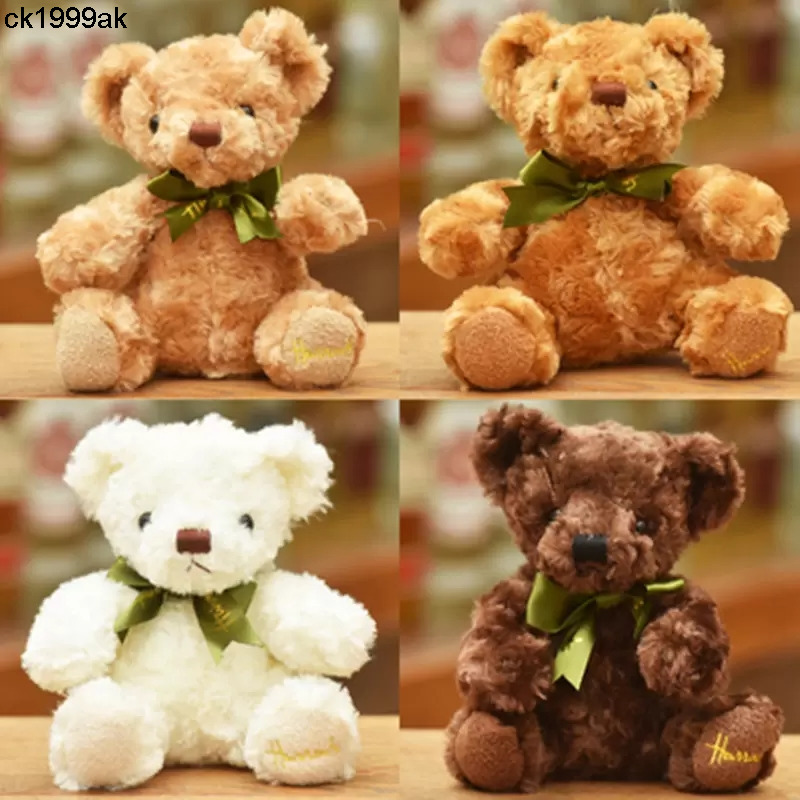 

20cm Cute Bears Doll Plush Toy Children Kids Baby Soft Stuffed Animal Bear Dolls High Quality Lovely Birthday Gifts Toys