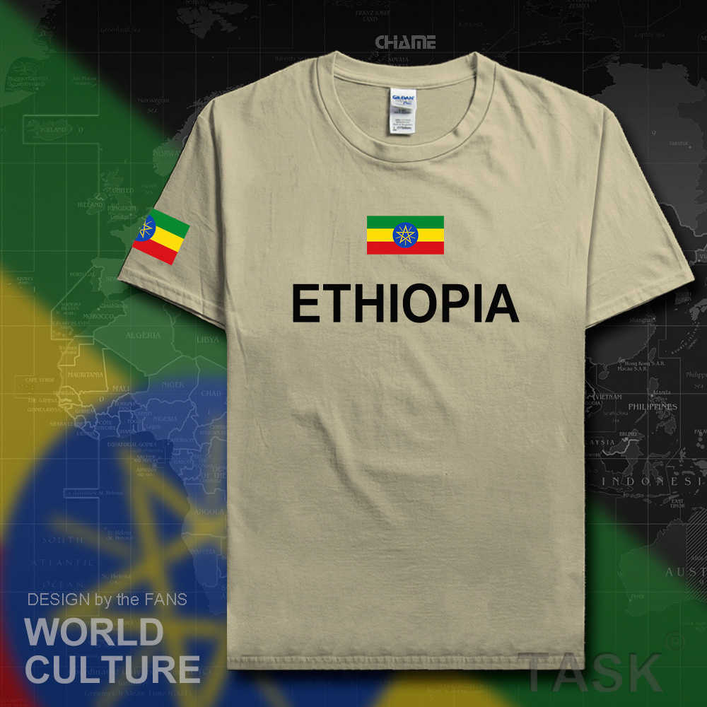 

Ethiopia Ethiopian mens t shirts fashion jerseys nation team 100% cotton t-shirt clothing tee country sporting ETH X0621, T01gold