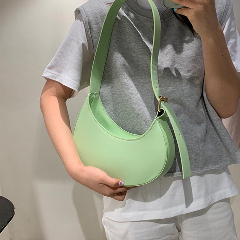 

Evening Bags PU Leather Tote Handbags Women's Shoulder Female Clutch Ladies Fashion Travel Underarm Purses, Black