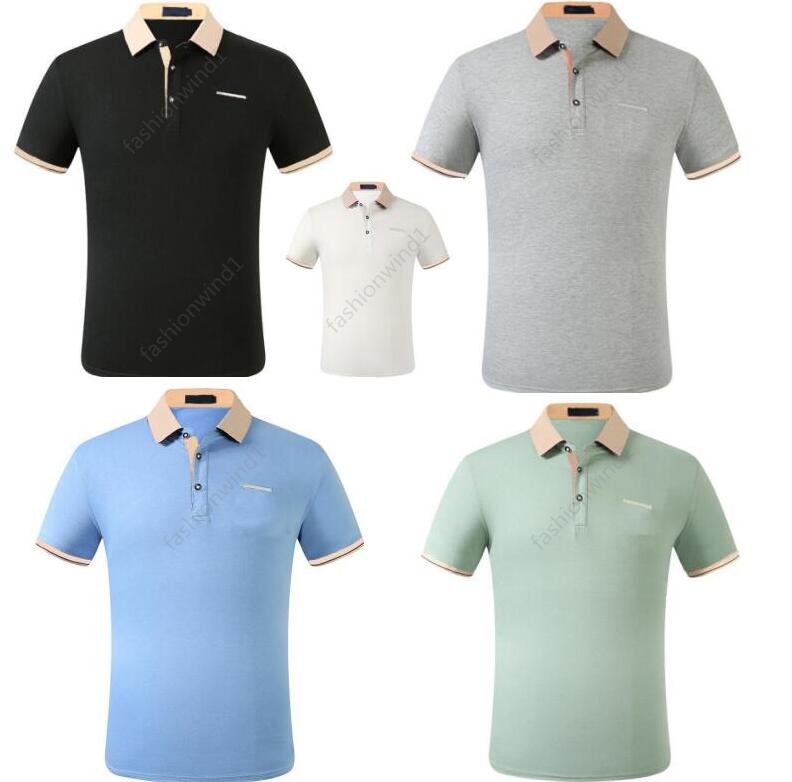 

Summer mens polo shirt 5 color short sleeve antistain Tshirt 100% cotton man shirts Casual slim fashion fitness fast drying Asian size M-3XL, Orange