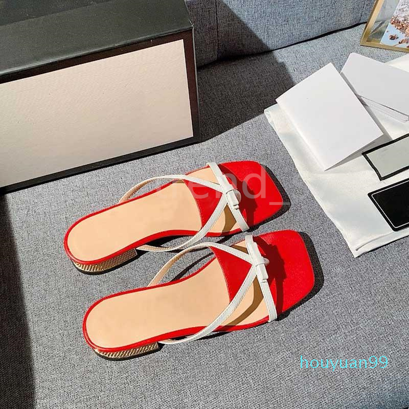 

2021 classic flat bottom summer sandal cartoon simple 5869
