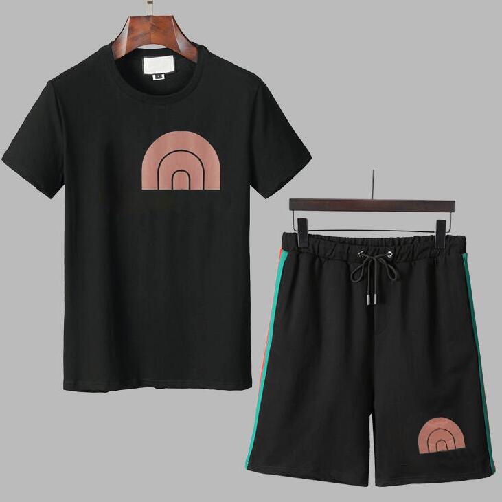 

Summer Mens Designer Tracksuits With Letters Fashion Short Sleeve Sportsuits for Man Women Outfits Two Pieces Track Suits M-3XL, Whitetop