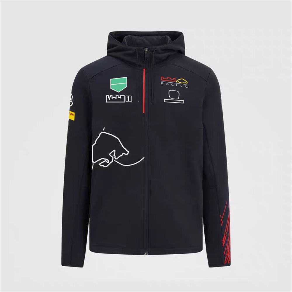 

F1 Formula One racing suit long-sleeved jacket autumn and winter zipper sweater fans can be customized
