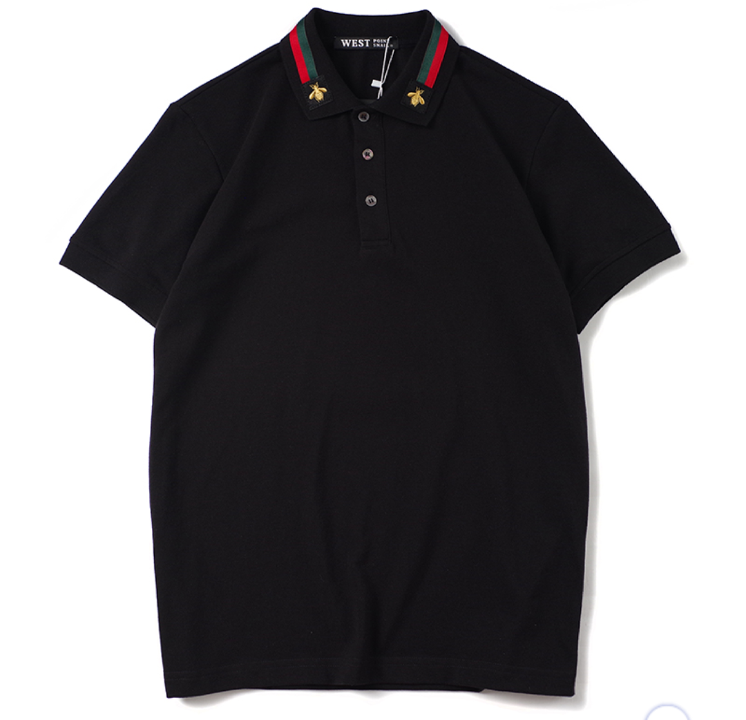 

2022mens polo shirt retro brand classic t men tees embroidery short sleeve summer Lapel solid color chest letter decoration tops