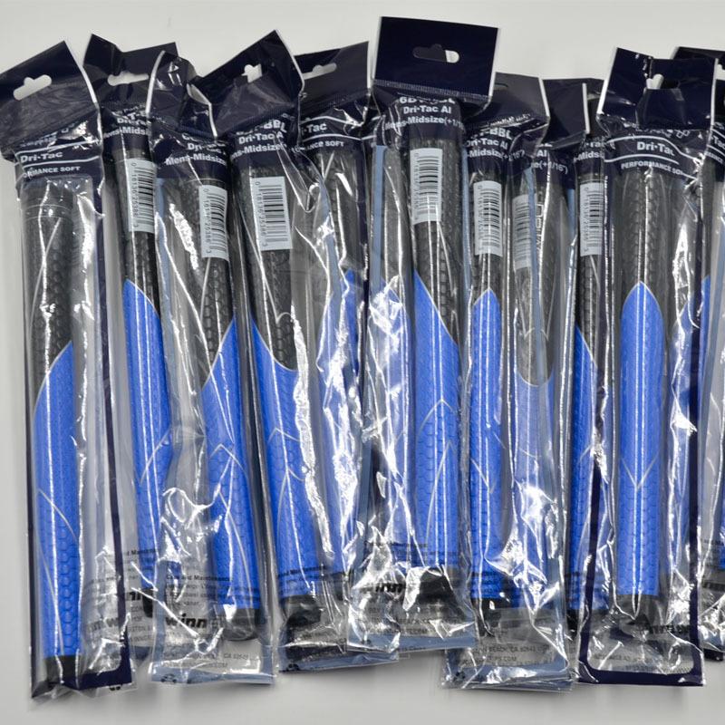 

Club Grips SET OF 13 WINN DRITAC AVS MIDSIZE BLACK BLUE GOLF GRIP PU SOFT215x