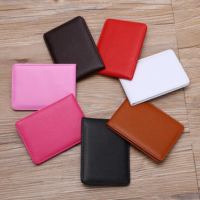 

Card Holders Driver License Holder Pu Leather On Cover For Car Driving Documents Business ID Pass Certificate Folder Wallet, Black