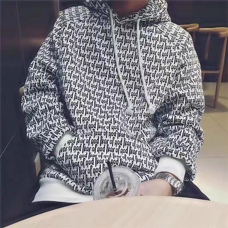 

Autumn winter oversize hoodies high-street Fear of god mens hoodie main line trend full fog print barrage high street fashion Sweatshirts brand sweater jacket, I need look other product