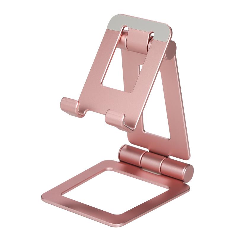 Cell Phone Mounts & Holders Z24 Adjustable Stand Fully Foldable Desktop Holder Aluminum Alloy 270°Rotatable Cradle Portable Dock For Desk-image-717456667